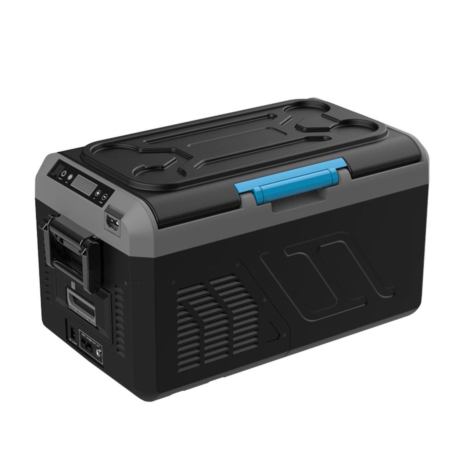 Refrigerador AutomóVil, Refrigerador PortáTil AutomóVil Congelador Refrigerador Compresor EléCtrico con 12/24 V DC Y 100~240 V AC para AutomóVil, RV, CamióN, Furgoneta, Camping,18L