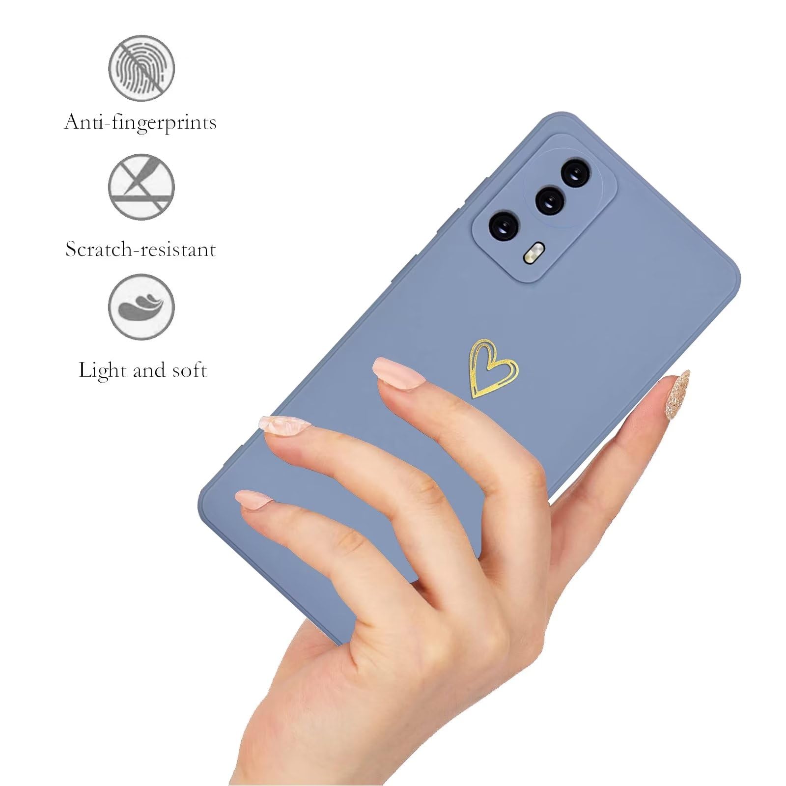 Kaywzo Antichoc Coque Pour Xiaomi 13T/13T Pro,Étui En Silicone