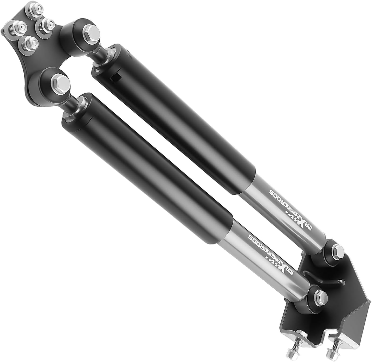 maXpeedingrods Dual Steering Stabilizer for Jeep Wrangler YJ 1987-1995 Fit 4-6.5" Suspension Lift, G1 Version
