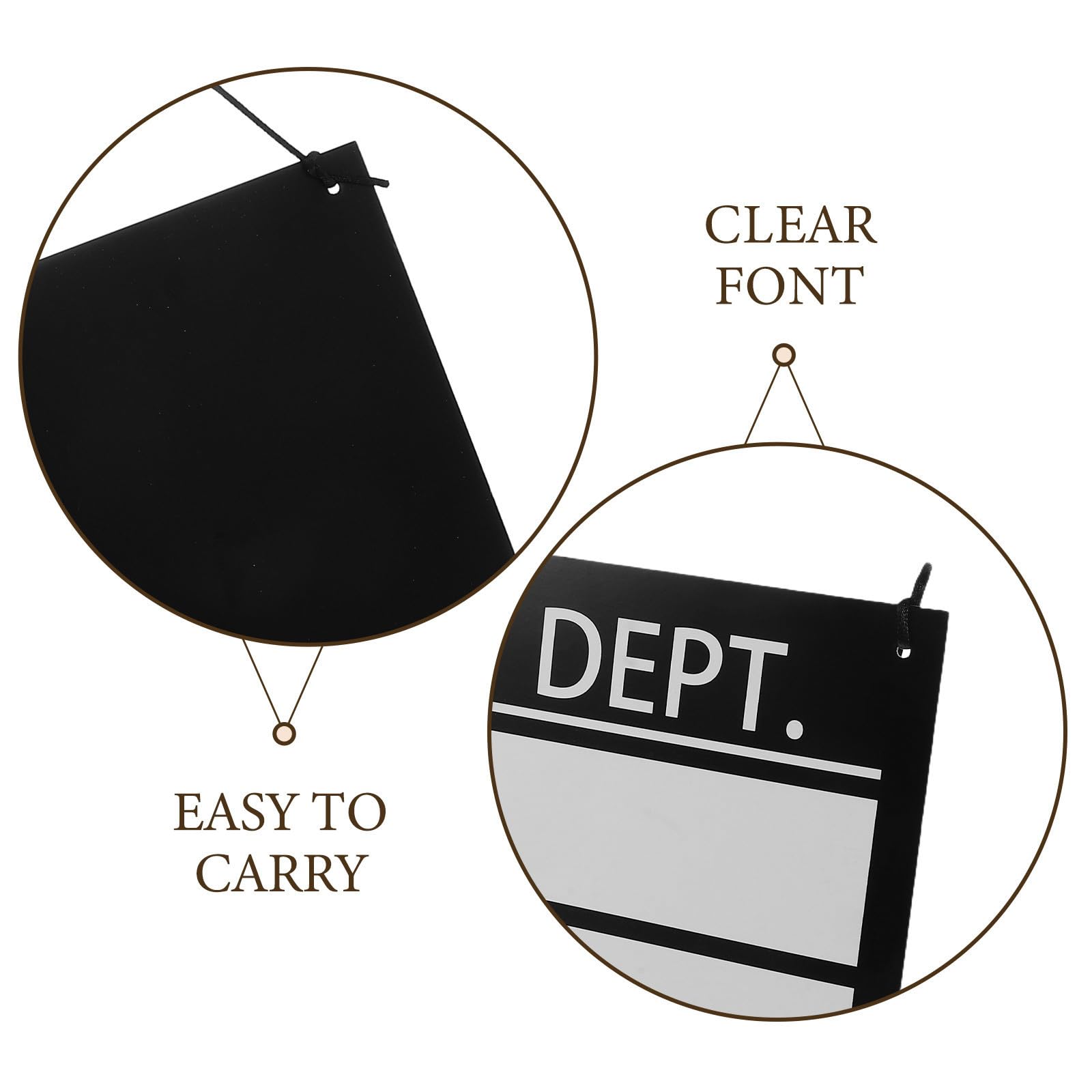 Placas de Identificación Ligeras y Creativas 10 Piezas para Accesorios de Fotomatón para Disfraz de Prisionero de Papel Negro en Fiestas Interiores