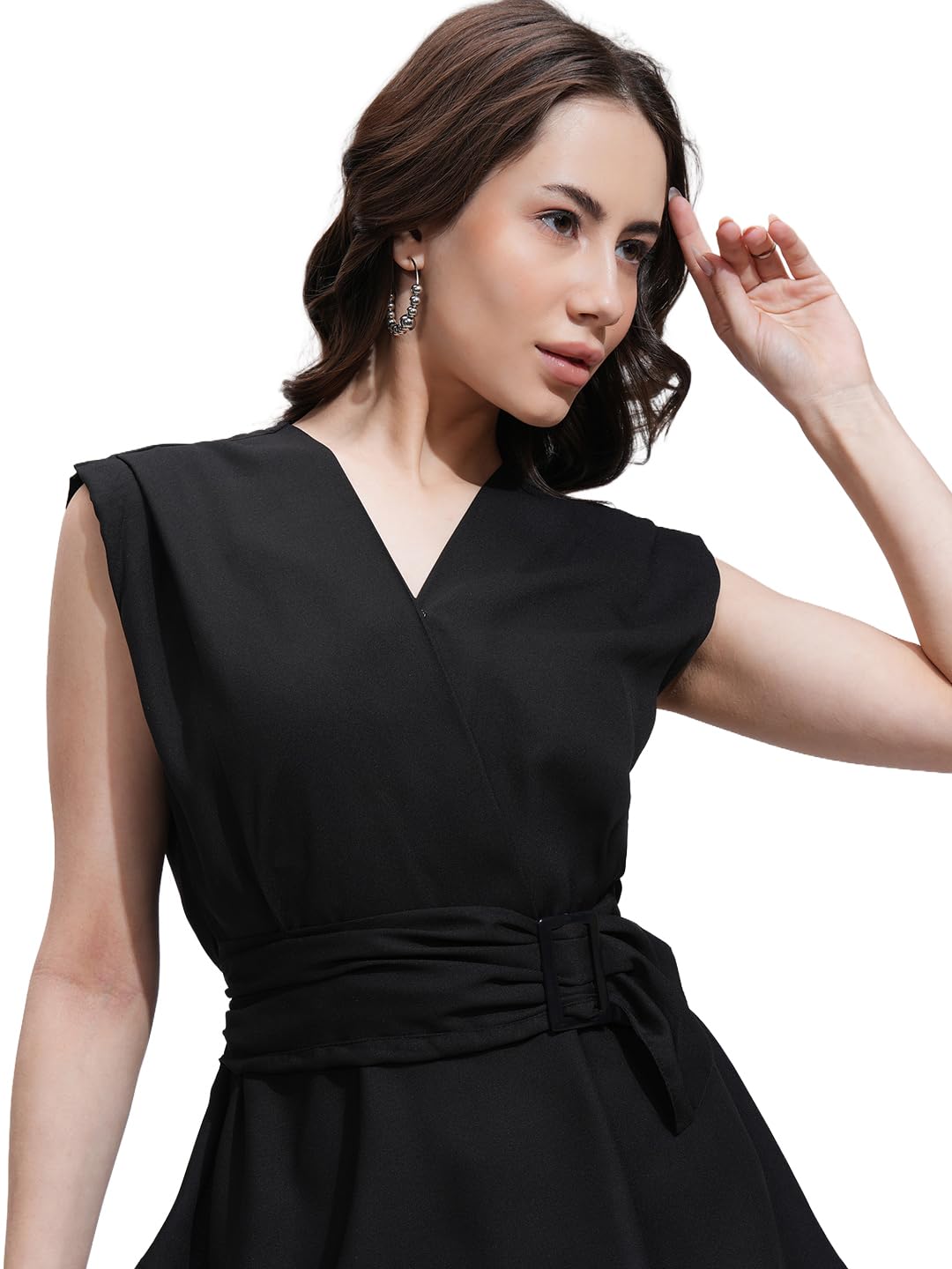 tokyo talkies Women's Solid Regular Fit Tops-picture-18