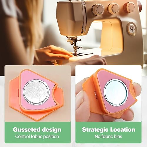 Miniatura 4 de Guía de costura magnética para máquina de coser, suministros de acolchado de costura universal mejorada 2025, accesorios, herramientas, guía de
