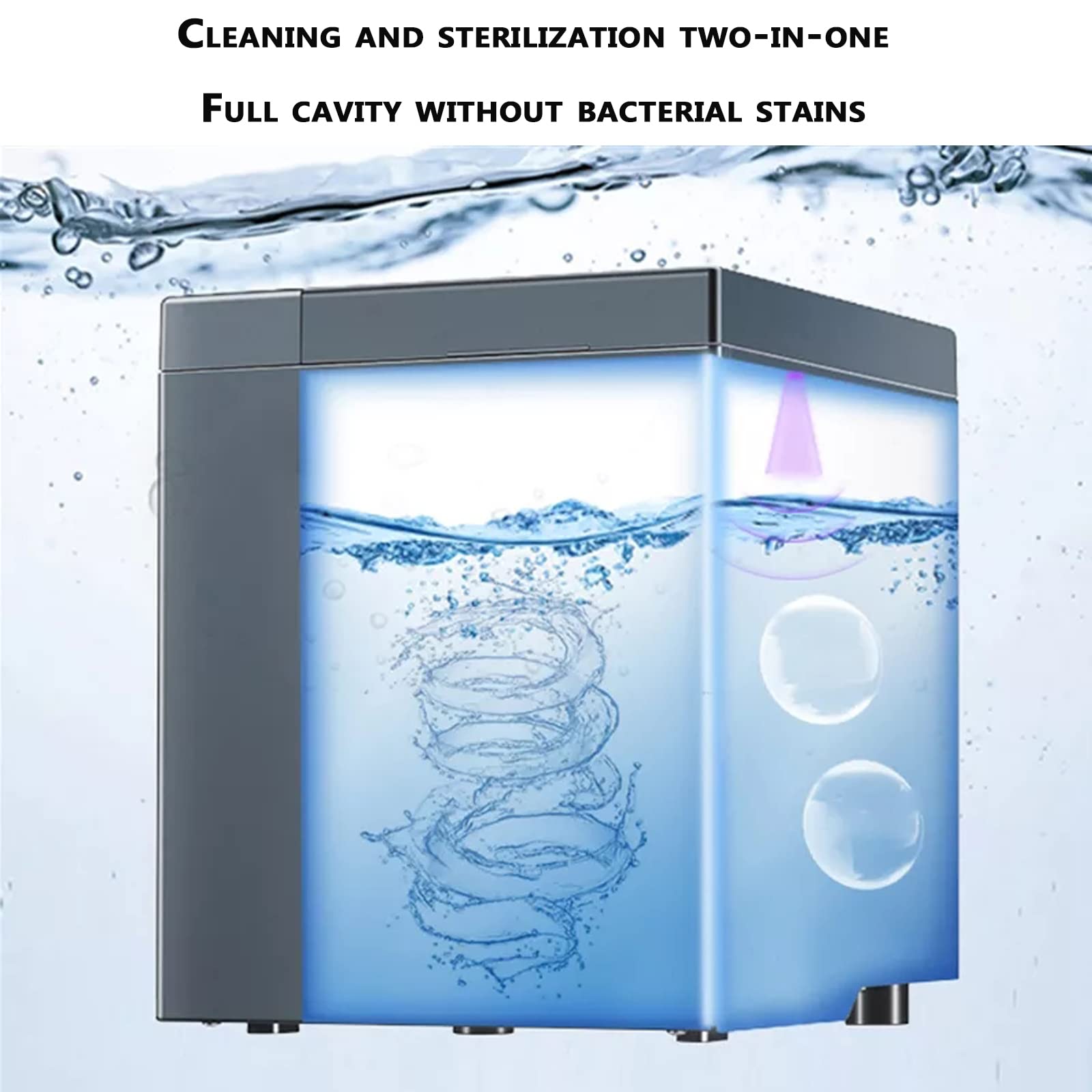 Maquina de Hielo Grandes MáQuina de Hielo 10KG en 24 H Ice Maker Profi