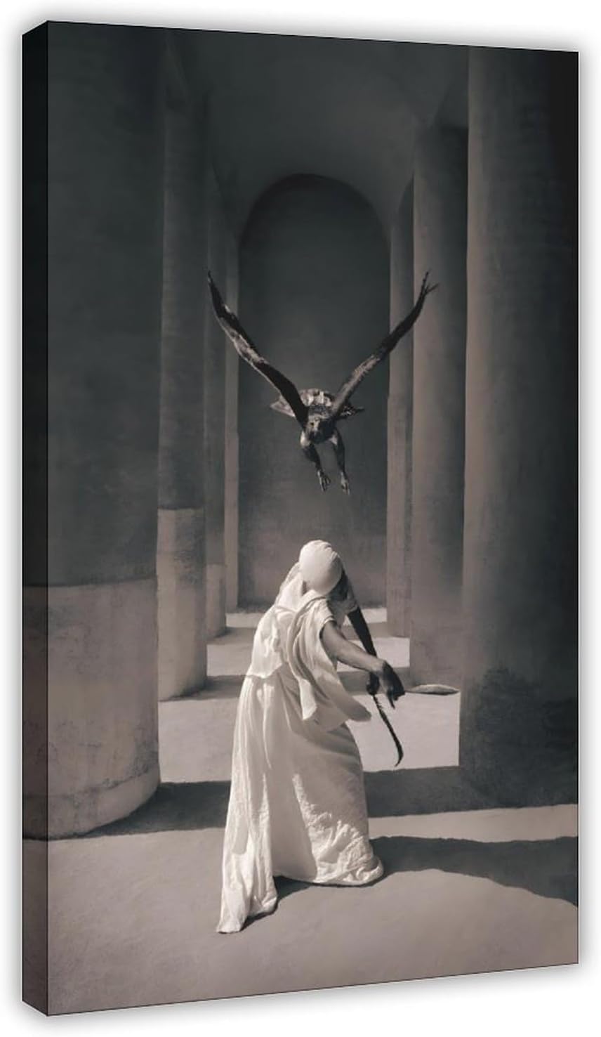 Black And White Photography Art Poster People And Animals Ashes And Snow by Gregory Colbert Wall Decoration Posters Vintage Wall Art Home Aesthetic Decor Canvas Print