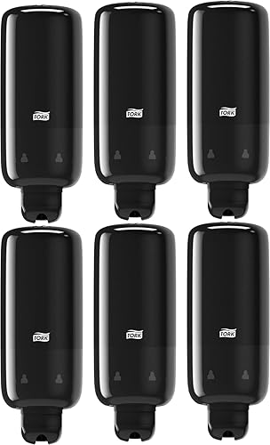 Tork Dispensadores líquidos para el cuidado de la piel para jabón líquido y desinfectante de manos Black S1, económicos, rango de elevación, 570028A