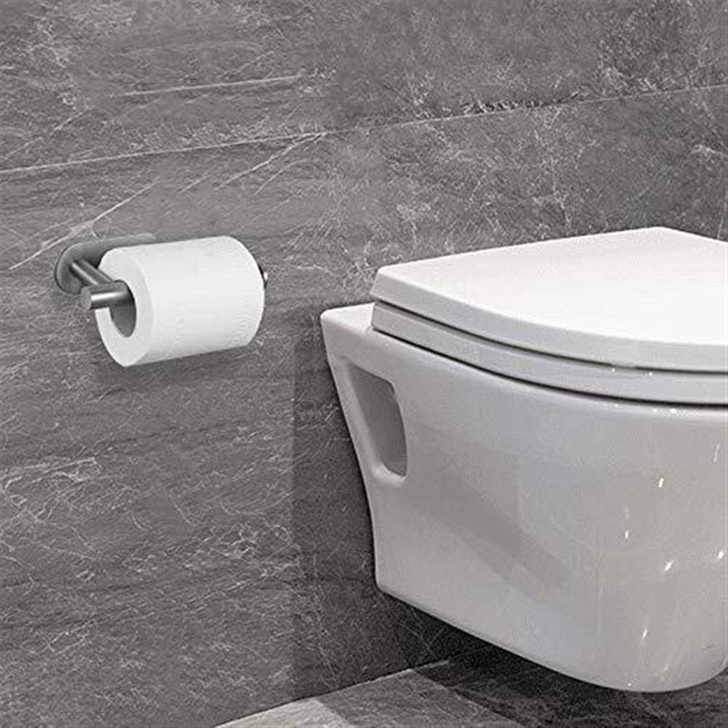Portarrollos de Papel higiénico, portarrollos de Papel higiénico, portarrollos de baño, toallero de Acero Inoxidable, Montaje en Pared, Soporte de Papel higiénico Adhesivo sin Taladro, Toil