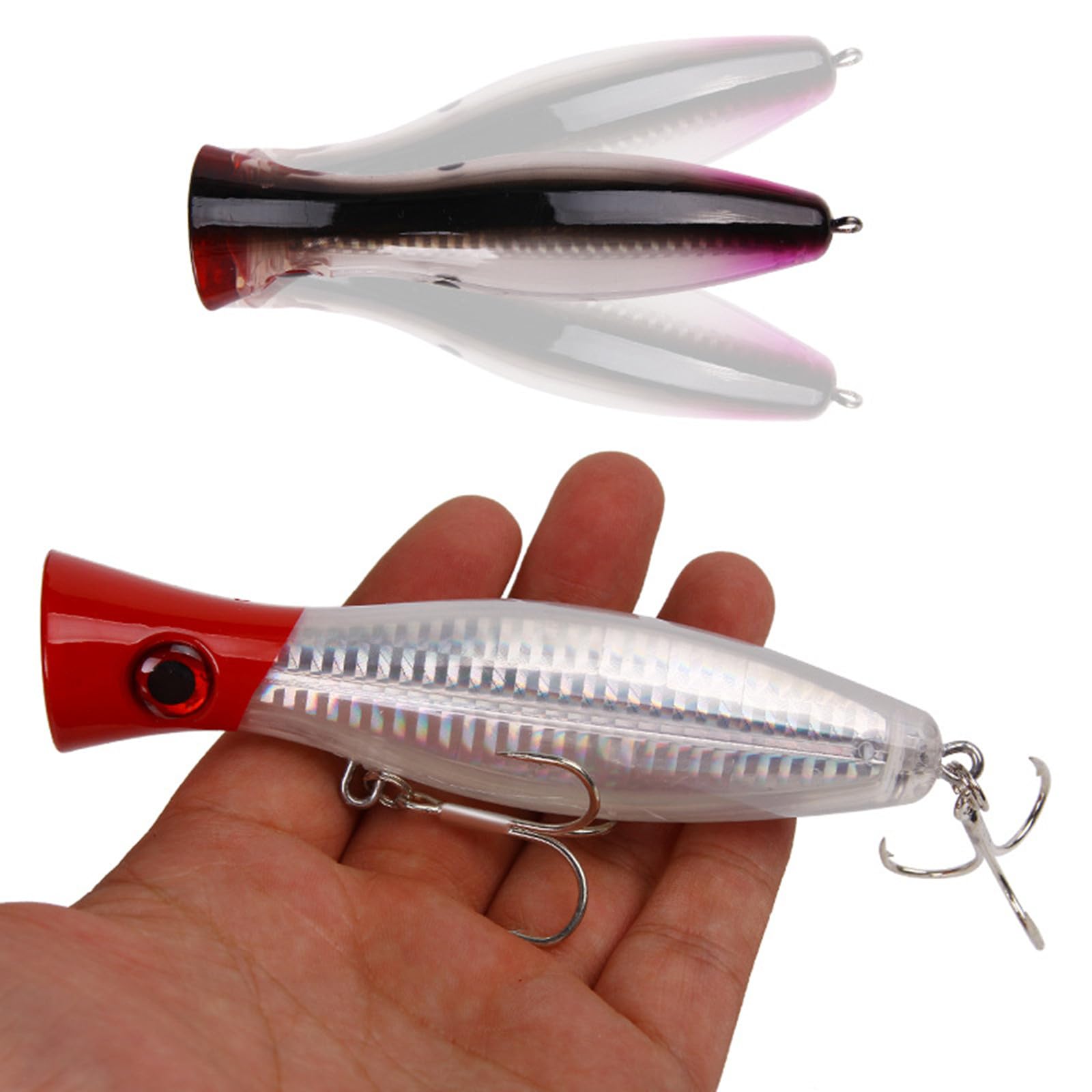 2PCS 40.3g Sedibrios de Pesca, Sedibrios flotantes de Pesca de Alta Agua Sedibrios de Pesca de Aguas saladas Sedibrios Duros Artificiales Sedibrios de Pesca de atún bajo
