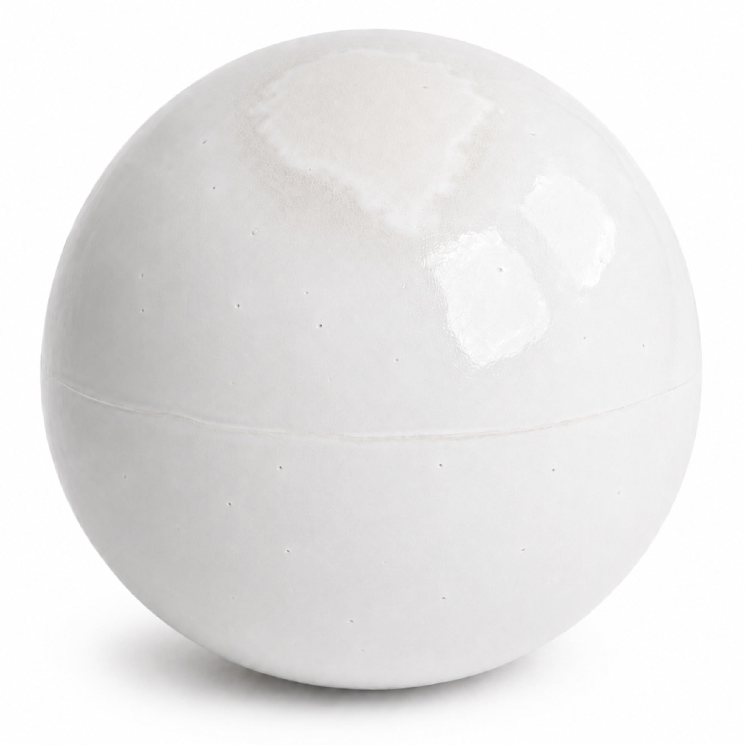 2nd Choice/B-Ware Ceramic Garden Ball with Flaws - Decorative Ball / Rose Ball in Various Sizes 20 cm, 30 cm, 40 cm and Colours (White, 40 cm) — image 1