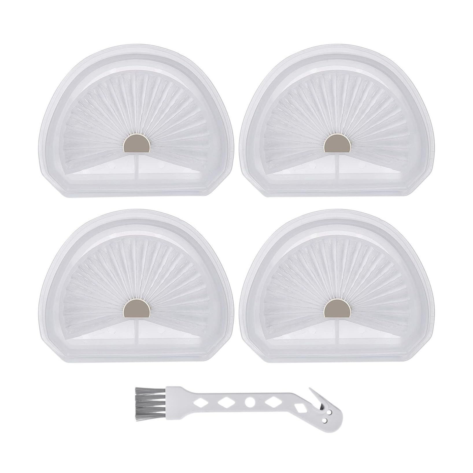 EtliN Lot de 4 filtres de Remplacement Hepa Post compatibles avec Les filtres Black Decker Dustbuster for aspirateur à Main VLPF10 HLVA320J00