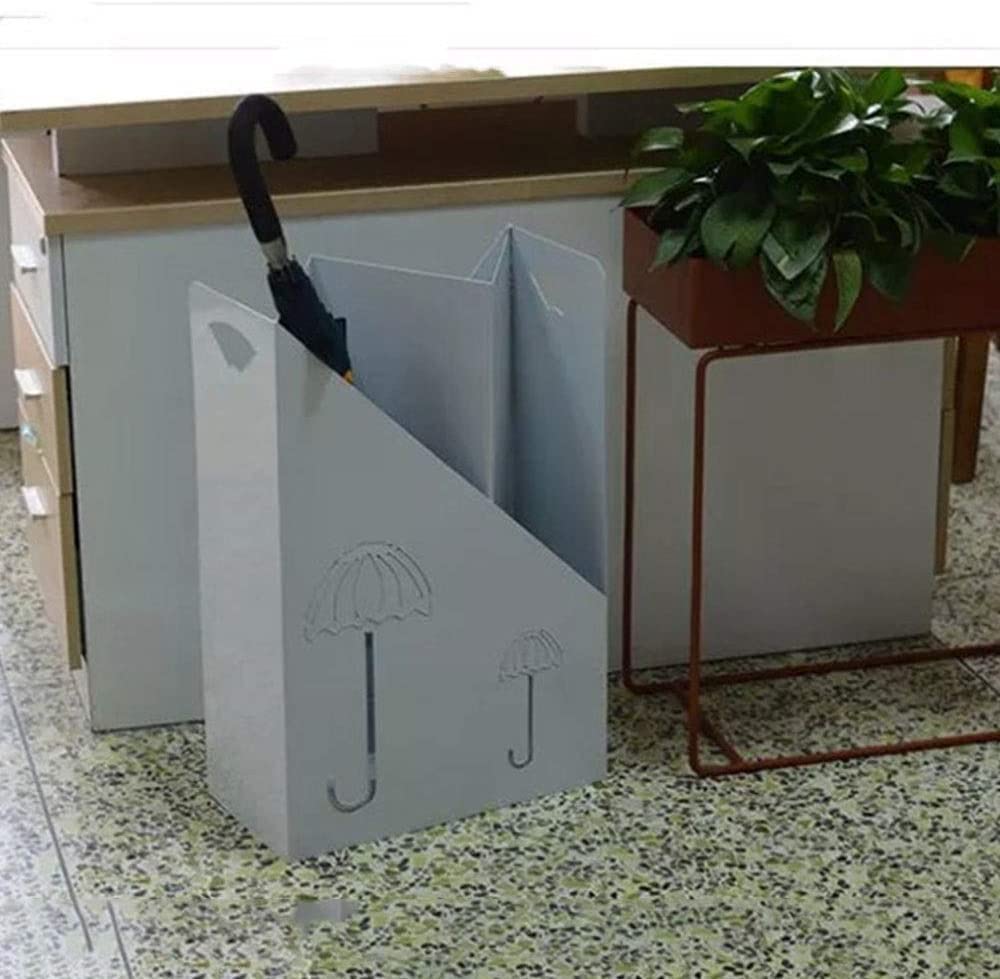 Resistente DiseñO Soporte De Paraguas De Metal Estante De Paraguas De Uso General Cubo De Paraguas De Oficina En Casa Bastidores De Almacenamiento De Vestíbulo De Hotel Soporte De Paraguas Alta Durabi