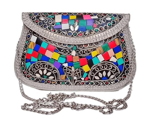 Image of White Quilted Handbag for Women with Stylish Scarf Accent | Elegant Top Handle & Shoulder Bag for Casual, Work & Party Outfits