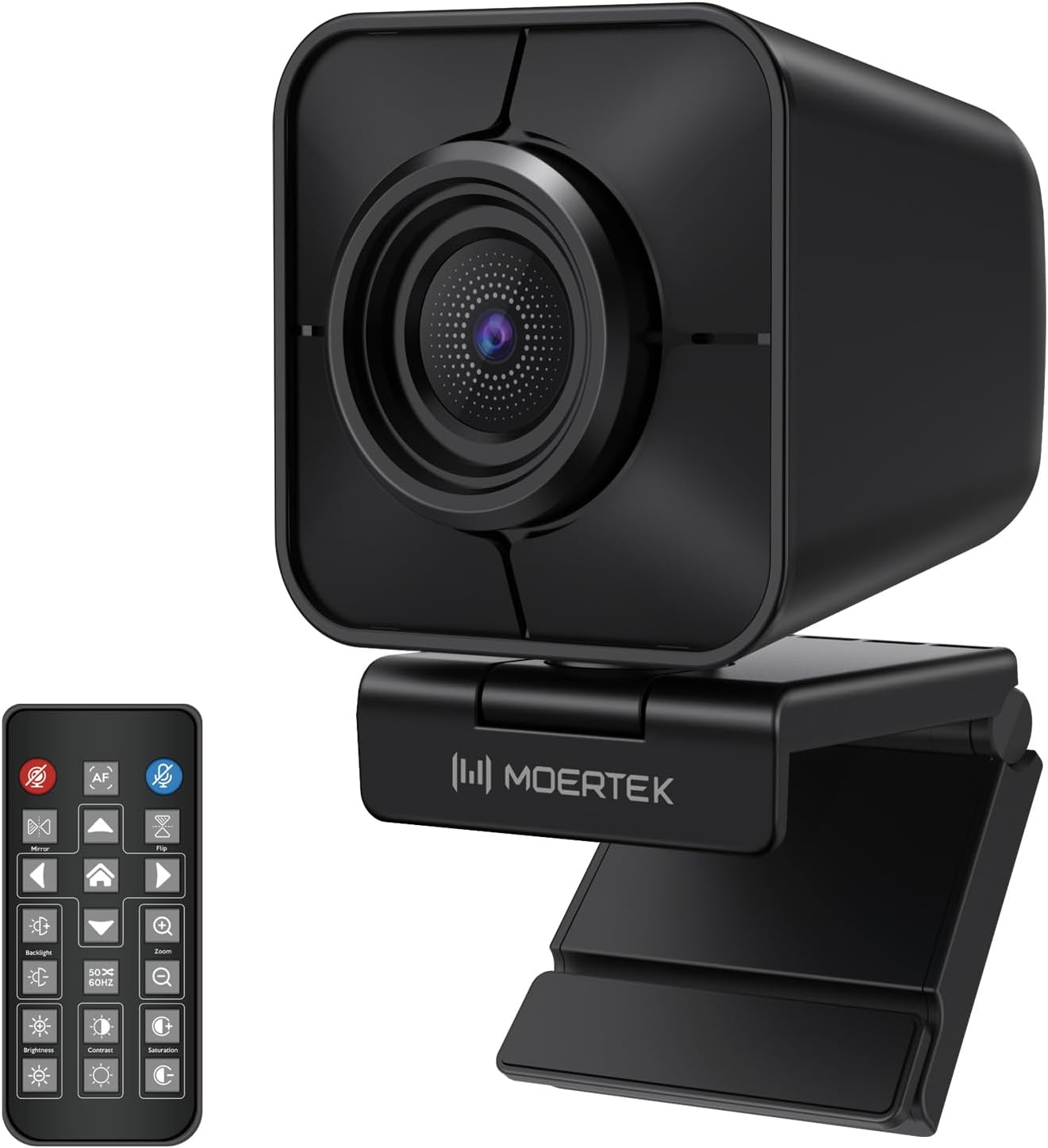 4K Webcam with Microphone, 1080P 60fps Webcam for PC, 8MP UHD 92° Wide Angle Len, Automatic Light Correction, USB Camera with Privacy Cover, External Computer Camera for Business Meeting/Video Call