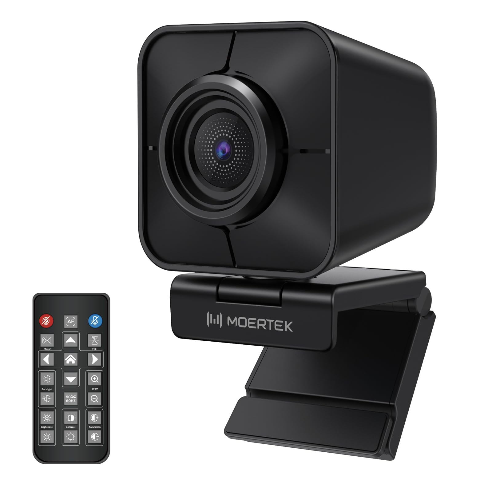 Cámara web UHD 4K PDAF Streamin con control remoto