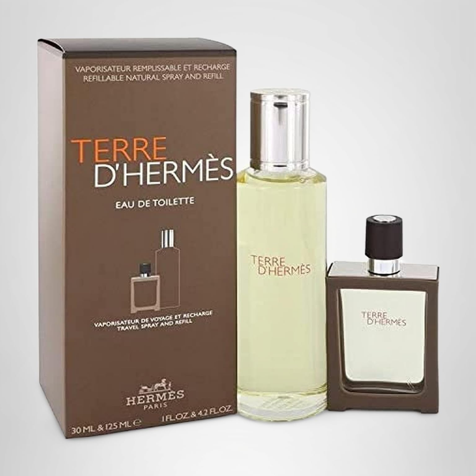 Hermes 121 GR (EDT 30 ML VAPO + REFILL 125 ML) : Amazon.co.uk: Beauty