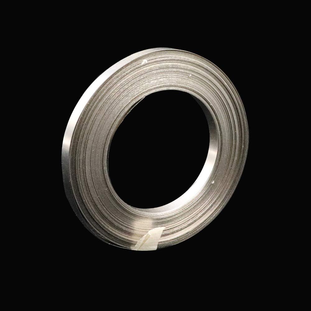 Kamas Pure nickel plate for nickel welding of spot welder, suitable for 18650 battery spot welding thickness 0.15mm series - (Diameter: 0.15mmX4mm, Material: 0.25kg)