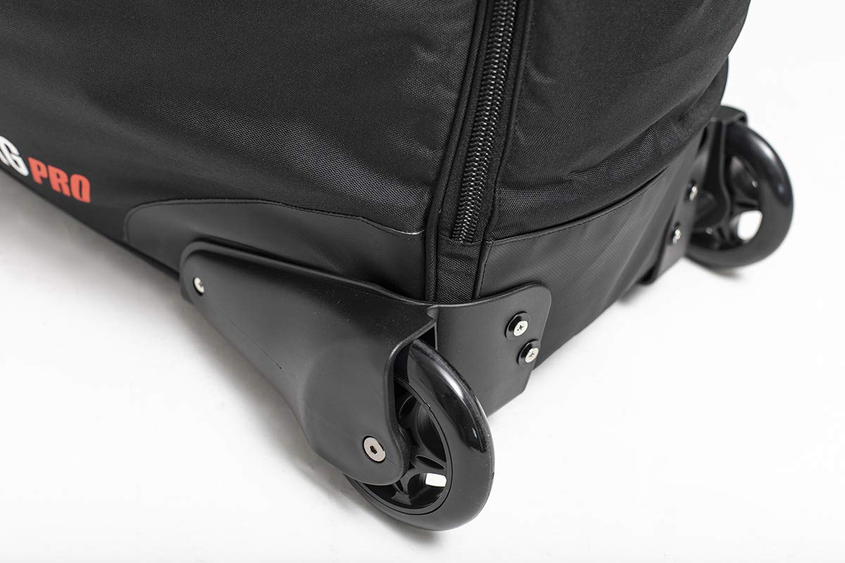 Housse De Voyage pour Vélo ROLLBag Pro Plus De Buds-Sports - Spécial Avion - Solidité Et Résistance Maximales - roulettes Déportées, Fond Rigide, Poignées Ergonomiques, Nombreux Accessoires…