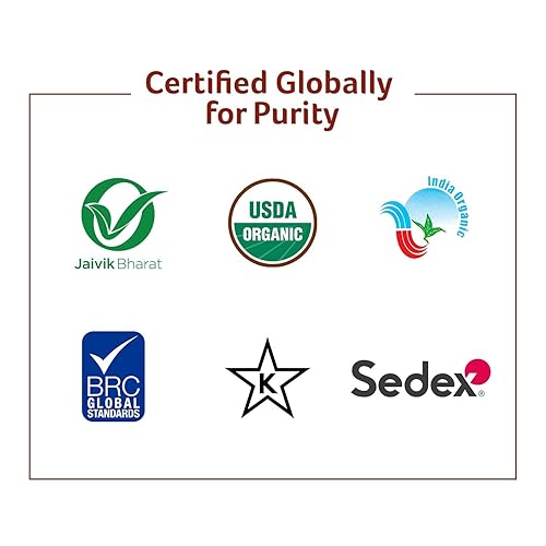 Miniatura 8 de Organic Tattva Biryani - Arroz basmati de grano largo (10 libras)  Arroz blanco orgánico para Biryani  Sin aditivos  Vegano  Sin OMG  Sin gluten