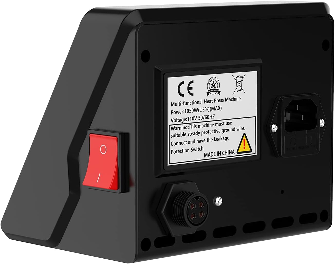 for Heat Press Machine Multi-Functional Heat Press Machine Control Box Digital Box LED Controller for T-Shirts/Plate/Cap/Mug Swing Away Heat Transfer Sublimation Print Machine, 110V