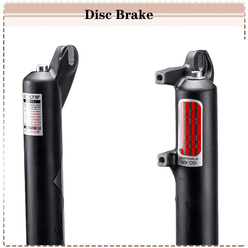 超軽量エアサスペンション フォーク 超軽量フロントフォーク,マウンテンバイク用エアサスペンション