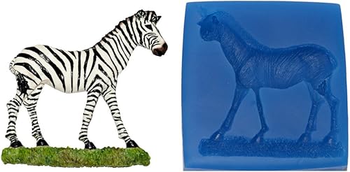 Molde de silicona para animales Zebra A172 por First Impressions Molds