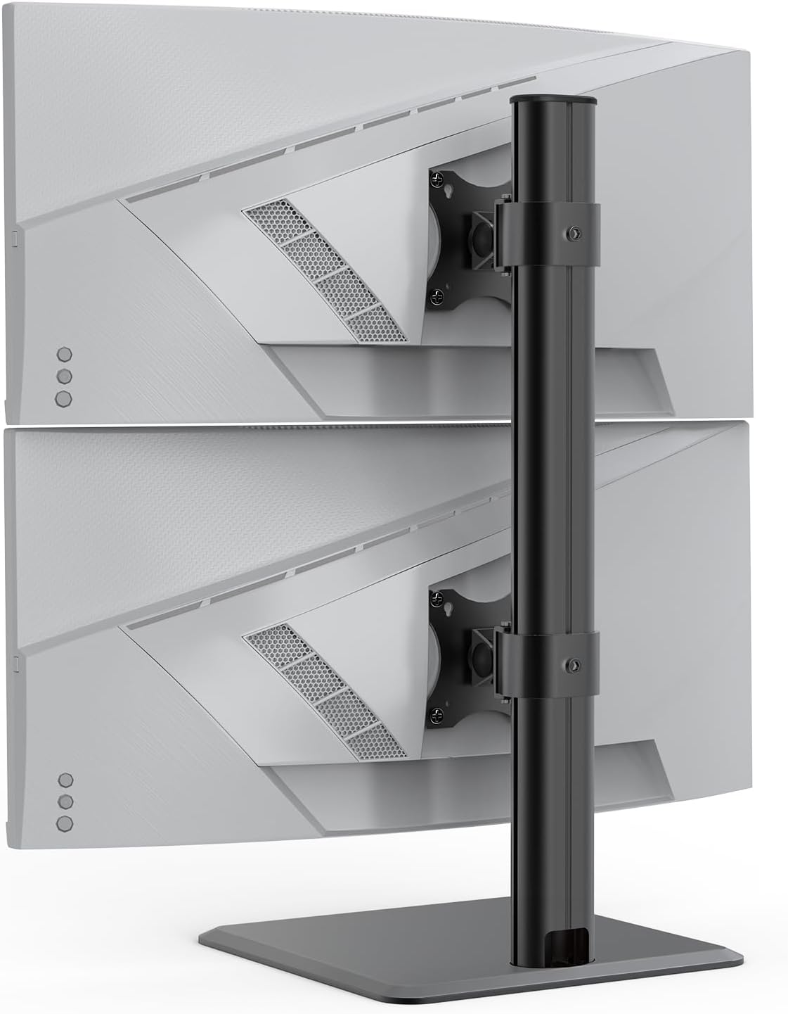 Amazon.com: Mount-It! Metal Monitor Riser 2-Pack | Height Adjustable ...
