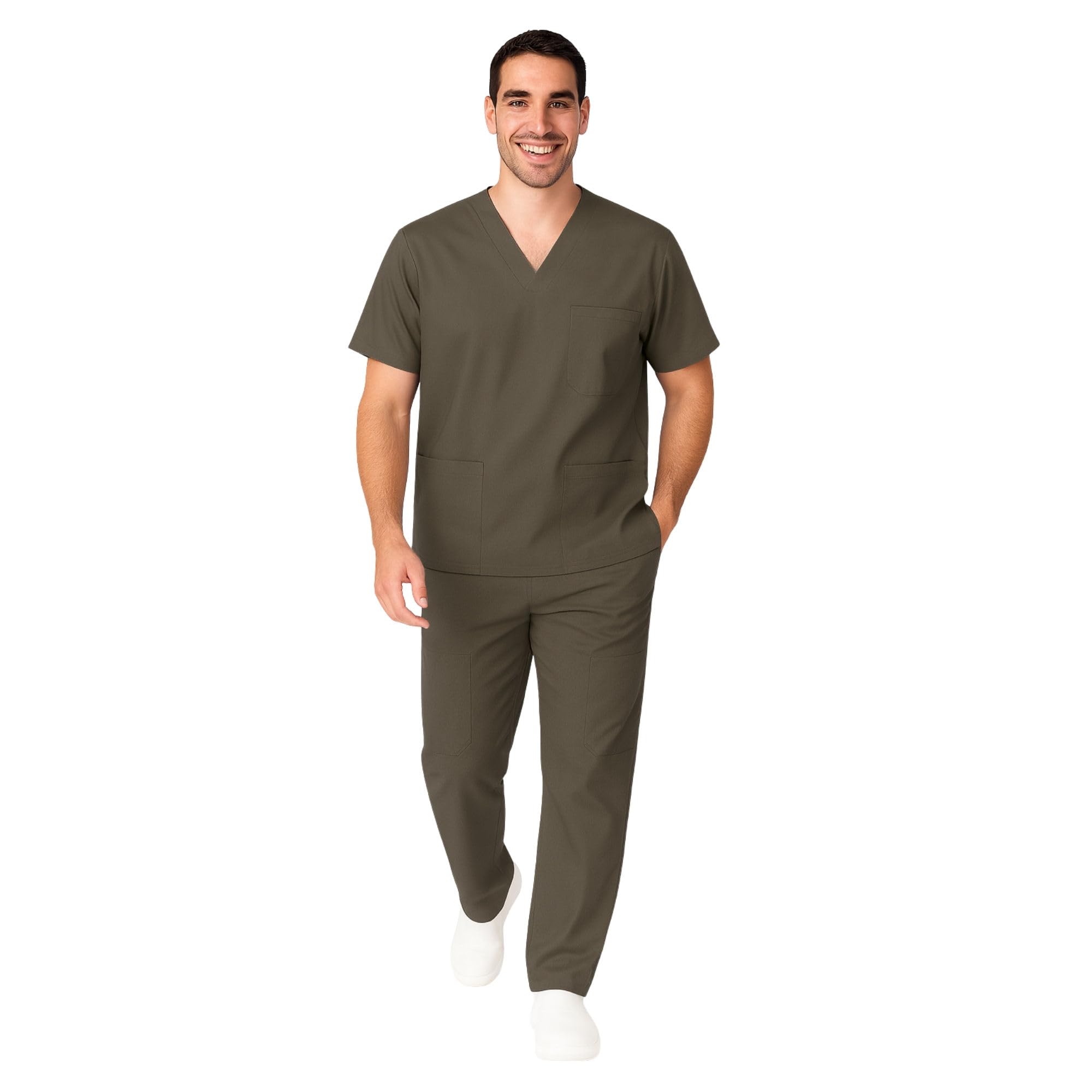 M&M SCRUBS Men Scrub Set Medical Scrub Top and Pants