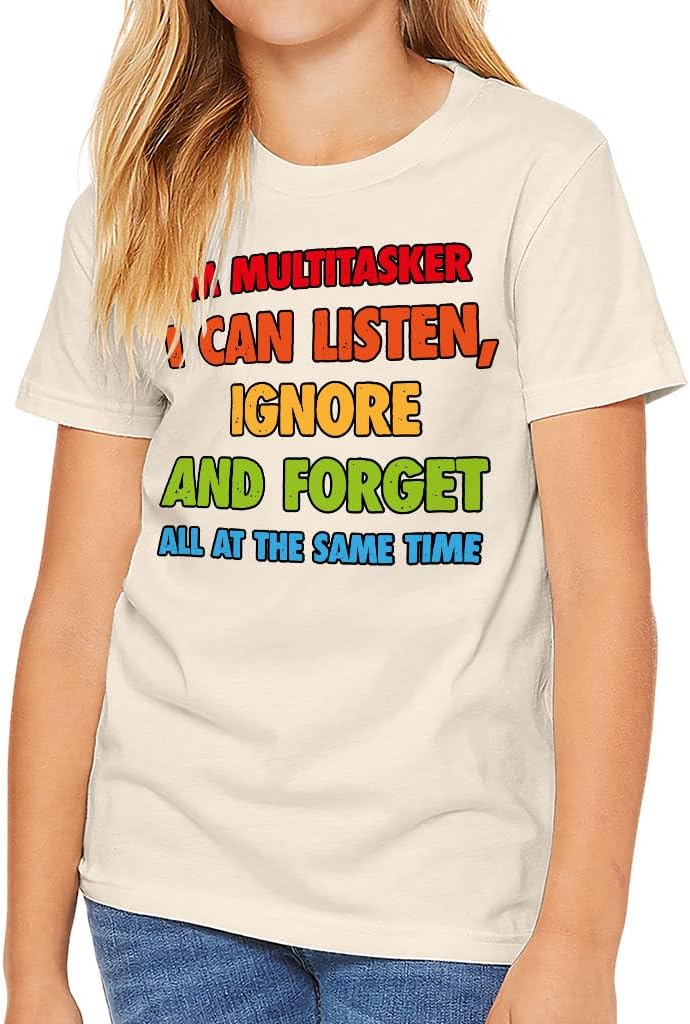 I'm a Multitasker Kids' T-Shirt - Funny T-Shirt - Sarcastic Tee Shirt for Kids