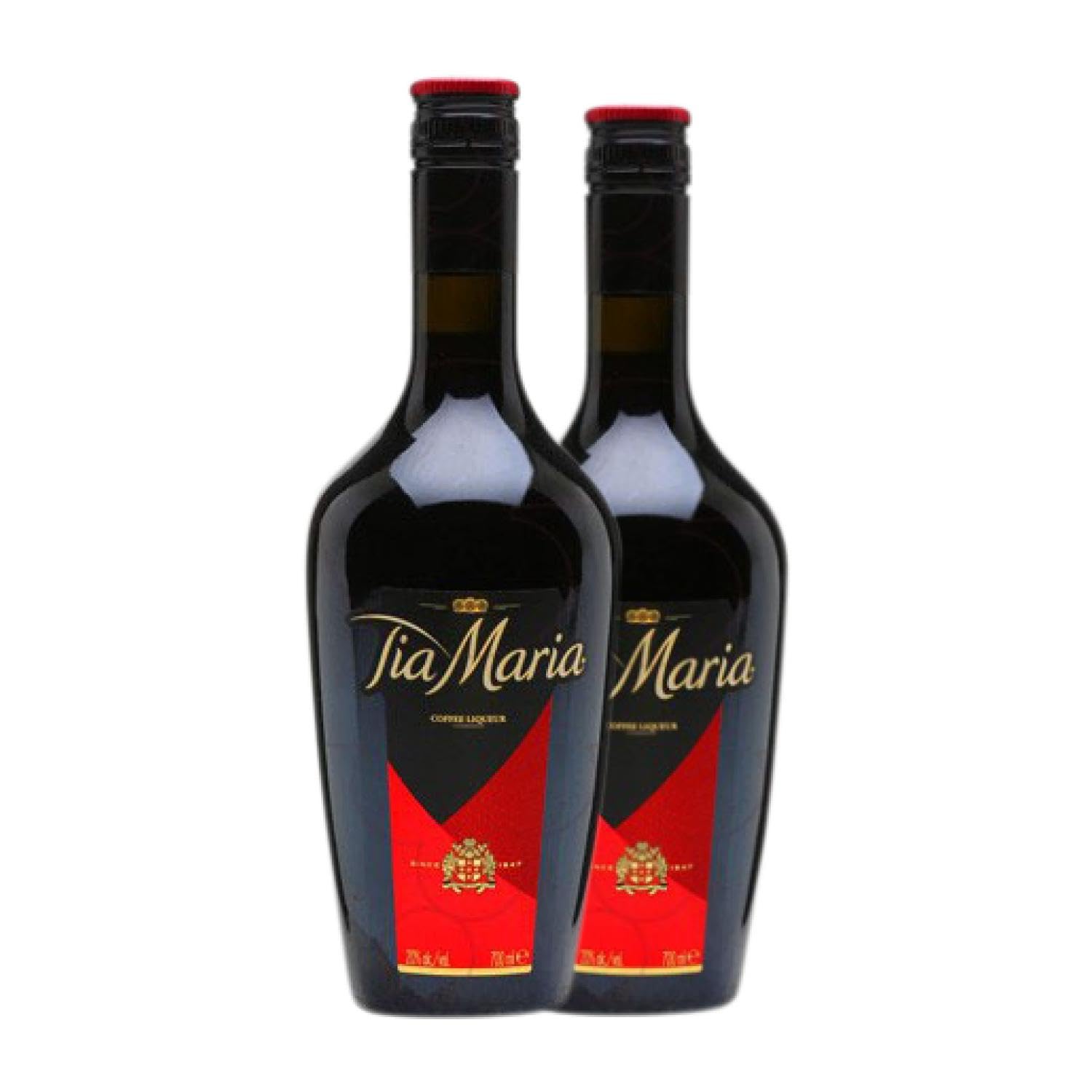 Licores Tía María Licor de Café Botella Misil 1 L (Caja de 2 Botella Misil de 1 L)