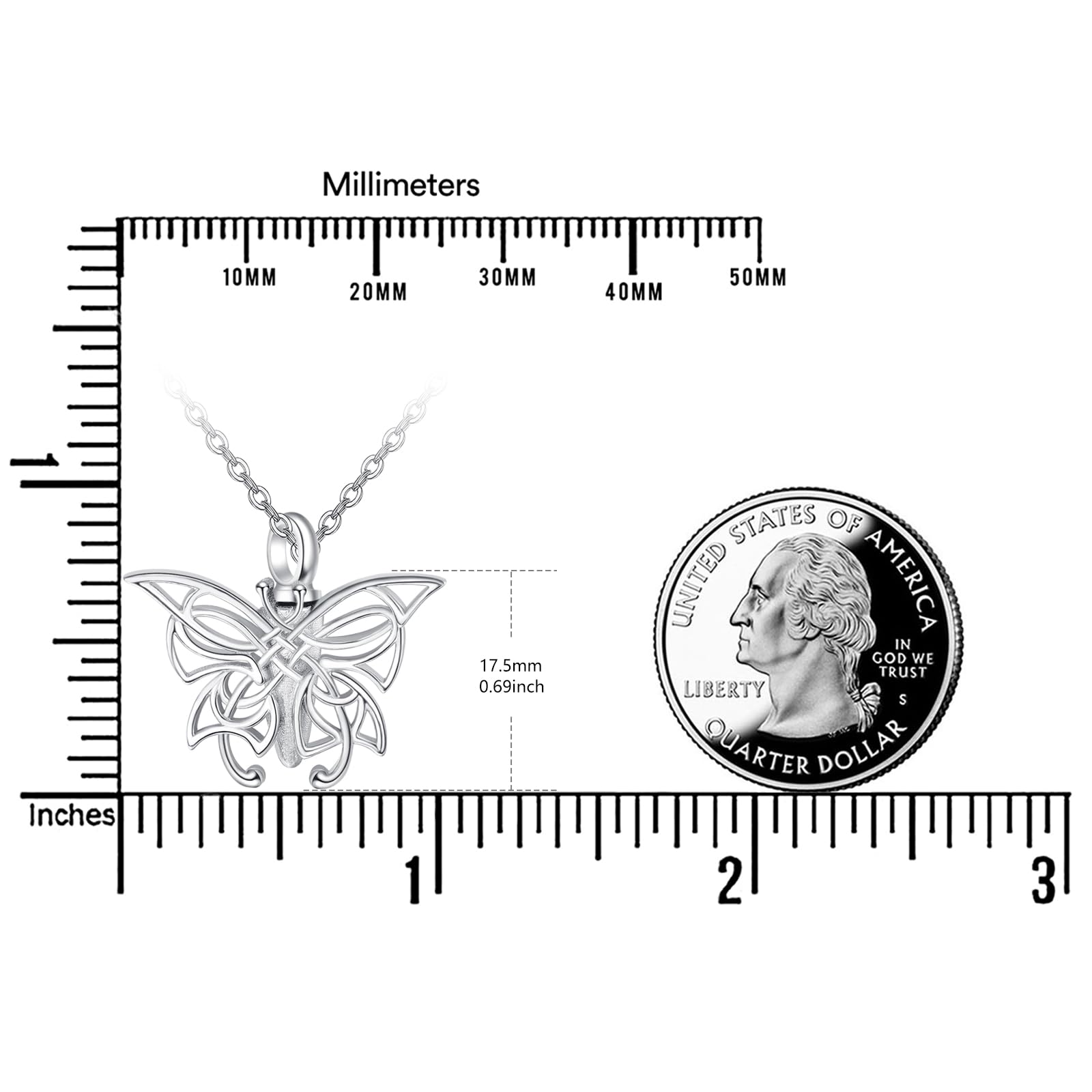 KINGWHYTE Ashes Jewellery Urn Necklace for Ashes Sterling Silver Paw Print Heart Ashes Memorial Necklace for Mum Dad Women Men with Free Engraving