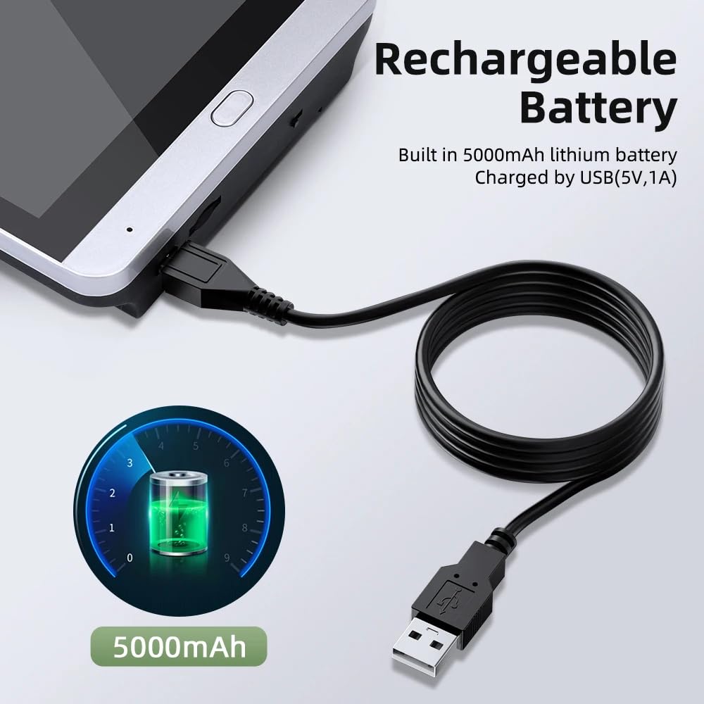 Wizjer do drzwi 3 PA, z kartą pamięci 32 GB, kolorowy ekran o przekątnej 4,3", 2K, bezprzewodowy dzwonek do drzwi, kamera z kątem 160° z akumulatorem 5000 mAh, wykrywanie ruchu PIR, bez opłat