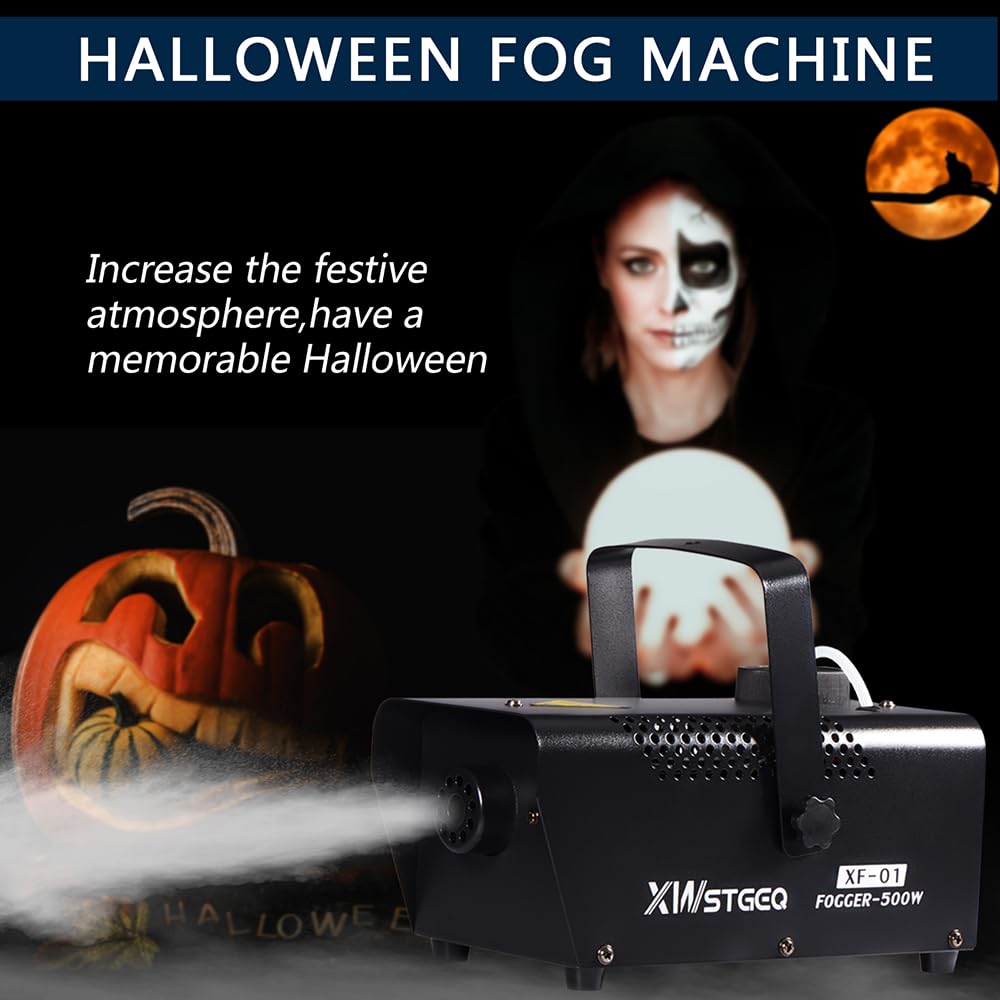 Smoke Machine 1500W with DMX, Wireless Remote, and Timer – Professional Outdoor Waterproof Fog Machine for Stage DJs, Halloween, Parties, Concerts, and Events