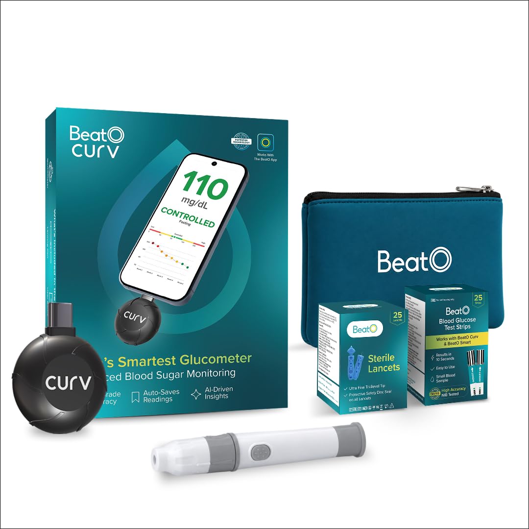 Beato CURV Glucometer 25 Kit 300 g - Image 1
