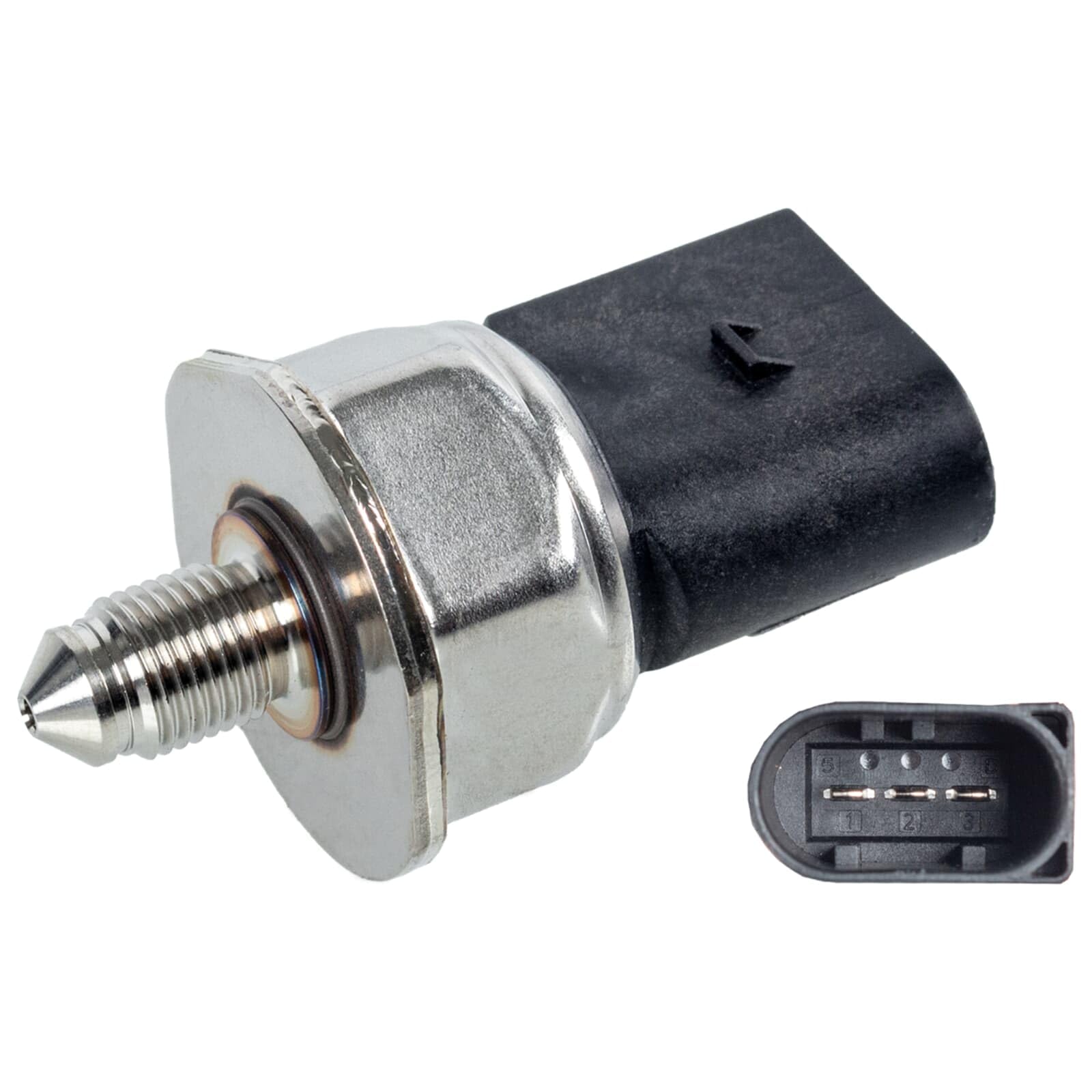 FEBI BILSTEIN Sensore, Pressione carburante 171884 Compatibile con: AUDI A3, A3 Cabriolet, A3 Limousine, A3 Sportback, A4 Allroad B9, A4 B8, A4 B8 Avant, A4 B9, A4 B9 Avant, A5, A5, A5 Cabriolet