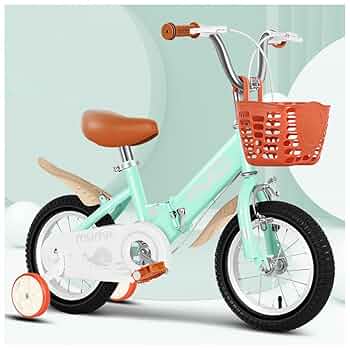 RAISE 子供用自転車 16インチ　補助輪付き 子供用補助輪つき自転車 /16インチ ホワイト 練習用器具つき