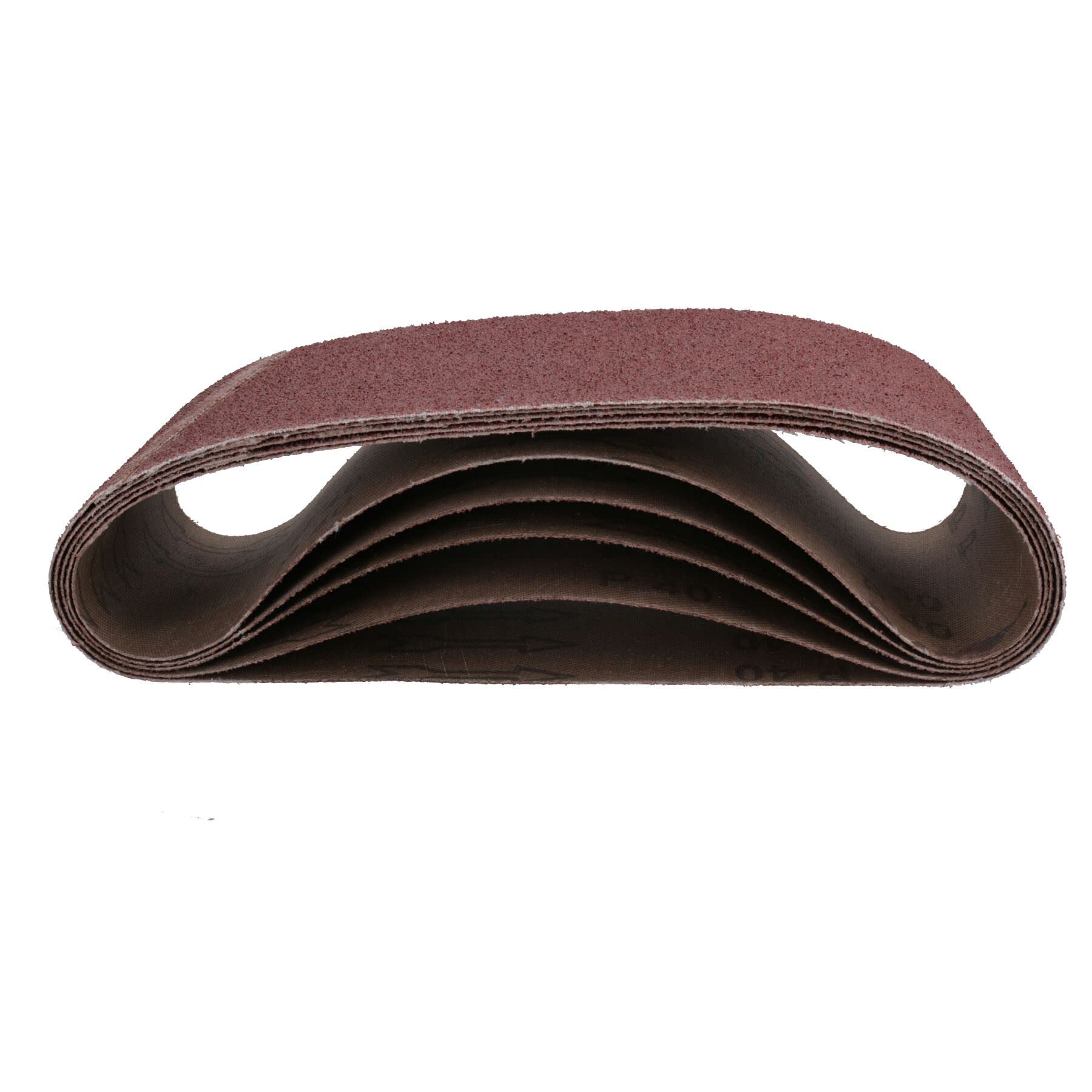 18-Pack Sanding Belts - 457mm X 75mm, Mixed Grit 60/80/120, Aluminum Oxide For Wood, Paint, Metal & More - Fits Most Sanders