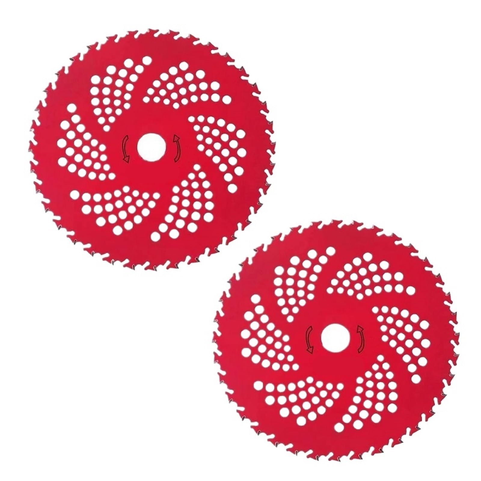 Lama for Tosaerba 36 Denti Lame Con Punta In Metallo Duro Lame for Decespugliatore In Acciaio Al Manganese for Decespugliatore for Erbacce Trimmer Cura Del Prato Strumenti for Agricoltori(2PCS)