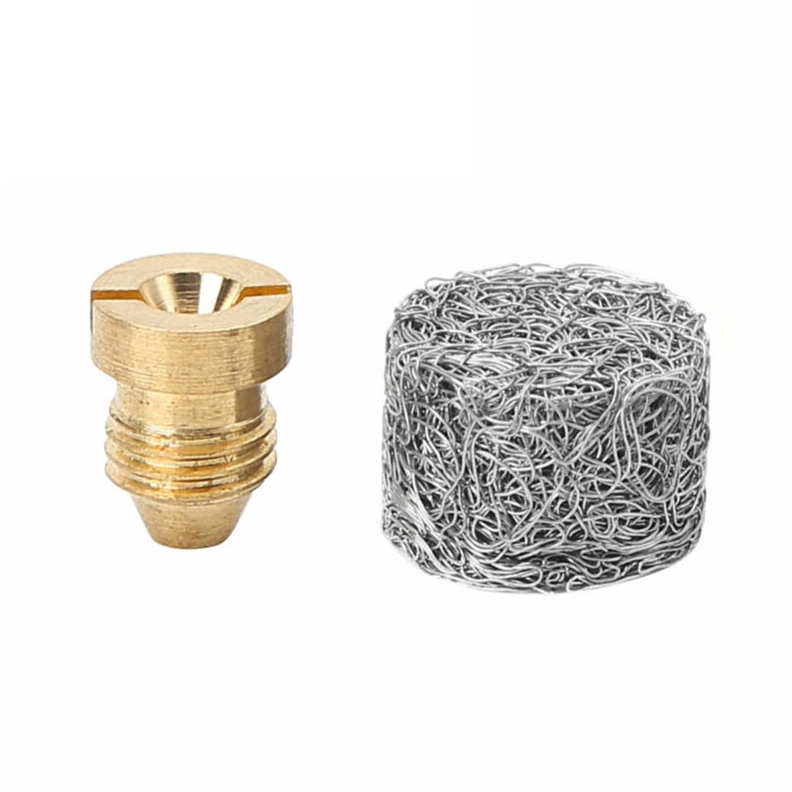1.1 Orifice Foam Cannon 8 Set Universal Brass 1.1 MM Thread Snow Foam Orifice Nozzle Tips + Maker for Lance Stainless Steel Lances