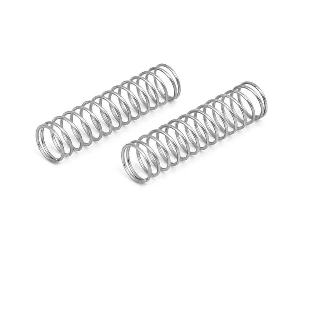 10x Druckfedern Edelstahl 304 - 15mm Außendurchmesser 60mm Länge