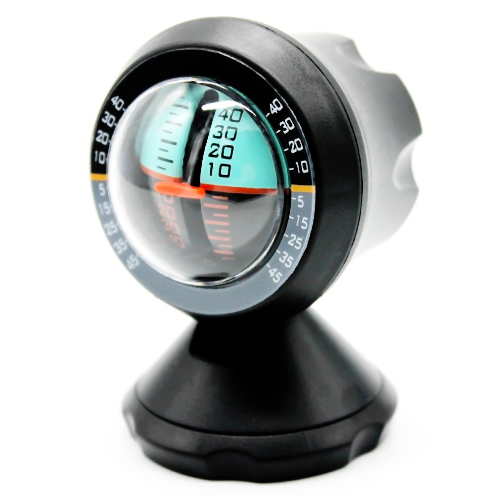 Car Inclinometer Angle Slope Tilt Indicator Level Meter