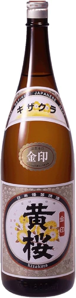 Amazon.co.jp: 日本酒 黄桜 金印 1800ml 一升瓶 瓶 お酒 清酒 国産