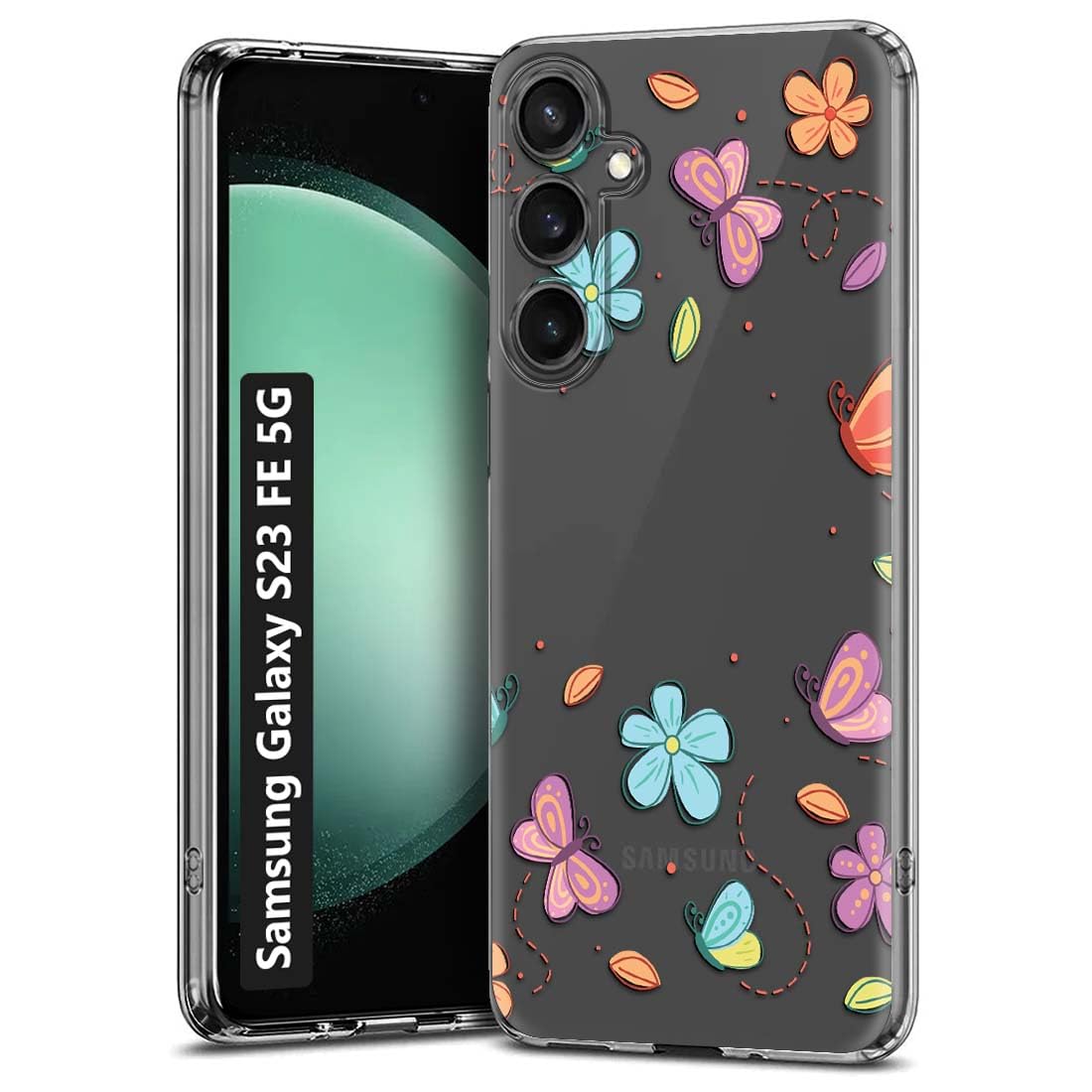 Fashionury Back Cover for Samsung Galaxy S23 FE 5G Designer | Printed|Transparent |Flexible| Silicon -D0347 (B0CRRZWDHD) Amazon Price History, Amazon Price Tracker