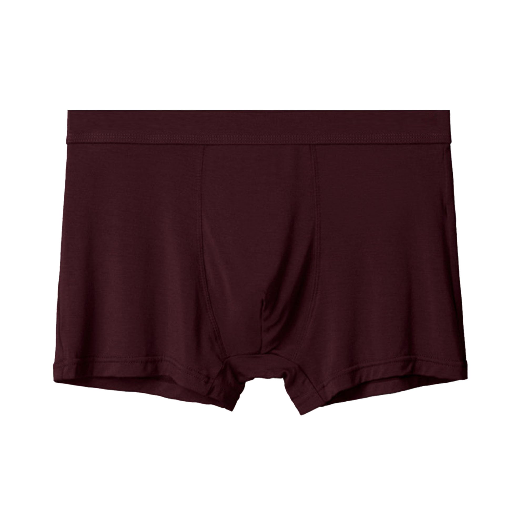 Maiyifu-GJ Mens Solid Colour U Convex Pouch Trunks Athletic Classic Soft Fit Underpants Modal Breathable Boxer Brief