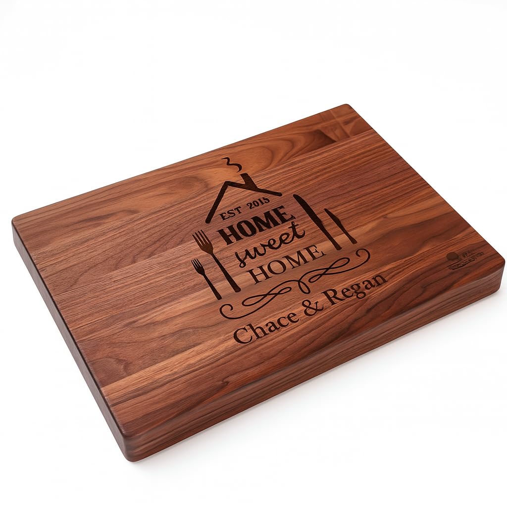 Personalized Realtor Cutting Board – Made in USA, Add Your Logo, Perfect for Real Estate Closing Gifts, Housewarming gifts, Corporate Gifts, Client Appreciation Gifts