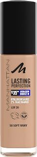 Manhattan Lasting Perfection 35 HR Make-up, Ultra-Long Lasting Liquid Make-up, Color. 58-Soft Ivory