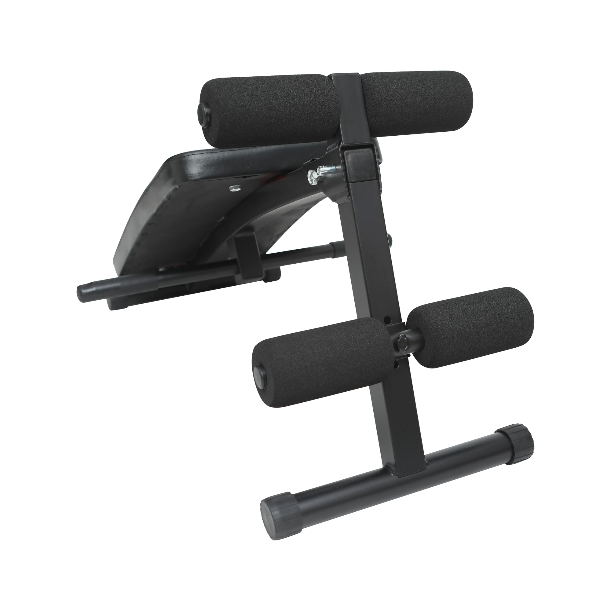Rebel Active RBA-2005 Banc de poids réglable et pliable pour exercices abdominaux Noir
