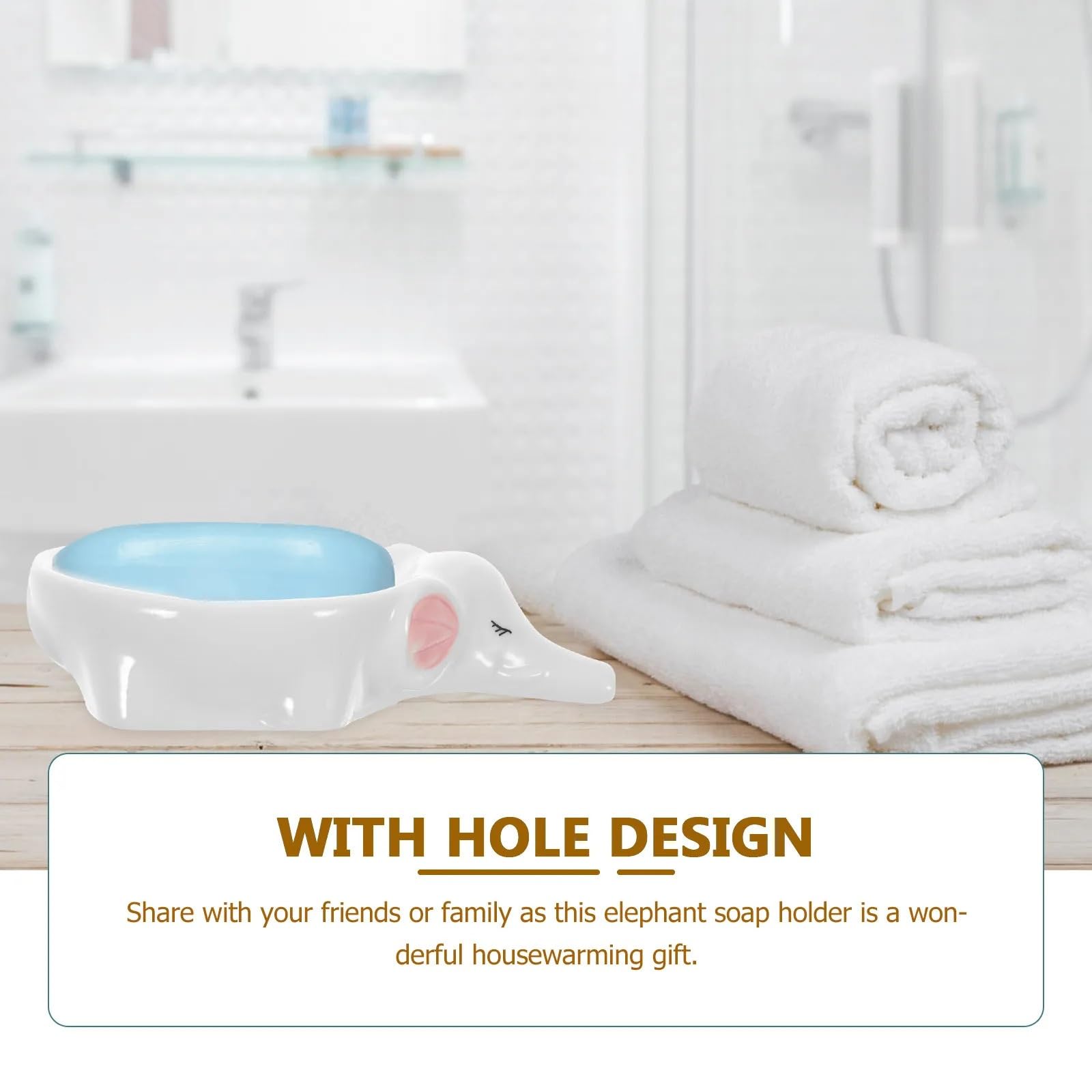 Jabonera Jabonera de cerámica | Soporte autodrenante, decoración de baño, almacenamiento de esponja de cocina