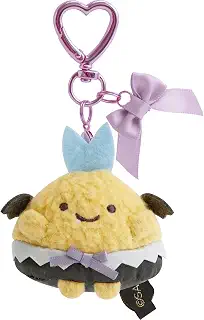 サンエックス(San-X) すみっコぐらし 『てんしとあくまなしっぽず』 あくまなぶらさげぬいぐるみ あじふらいのしっぽ MV88301 H4.5×W6×D3.5cm