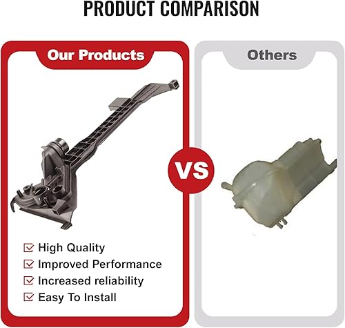 Miniatura 4 de TOPAZ 17111436251 Placa de montaje del tanque de recuperación de refrigerante de transmisión automática para BMW Serie 3 E46 Z4 E85 E86 1999-2008