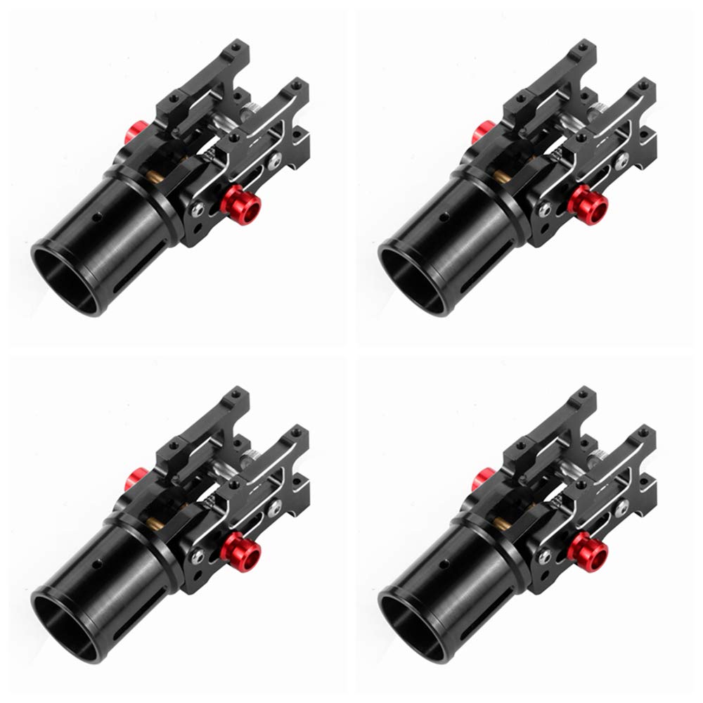 QWinOut 16mm/22mm CNC Aluminum Folding Arm Bracket Tube Joint for Dia 16mm/22mm DIY RC Quadcopter Hexacopter Multirotor Drone (22mm-Conventional