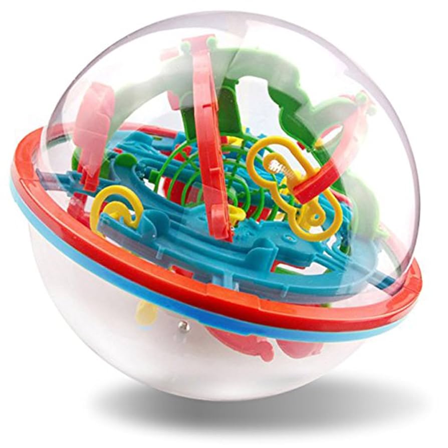 Amazon.com: Ranvi Intellect 3D Labyrinth Sphere UFO Maze